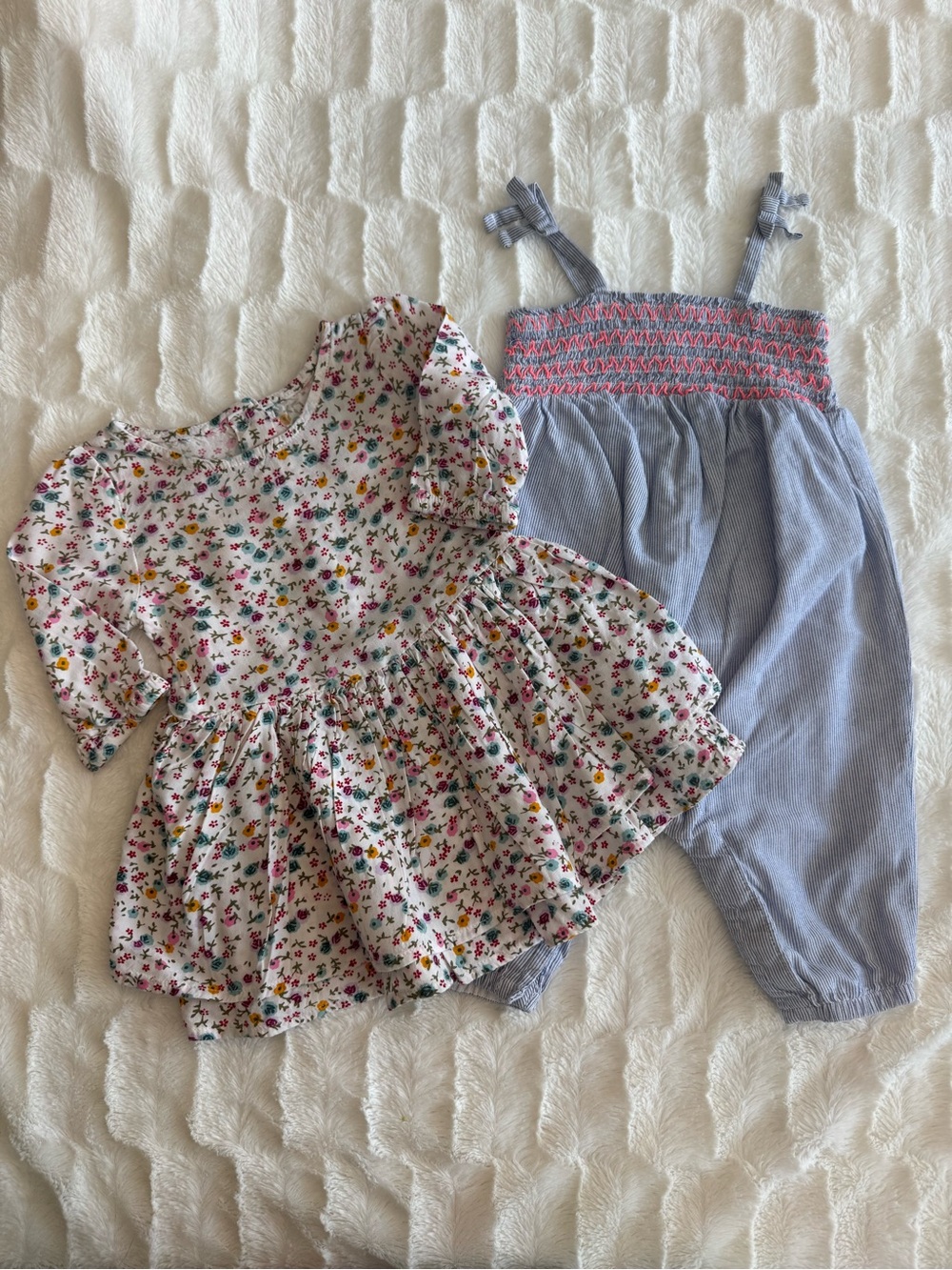 Osh Kosh B’Gosh Bundle - Sweet Floral Gown and Romper